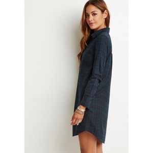 Old Navy Plaid Flannel Dress